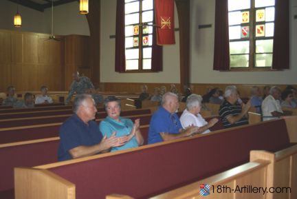 Gathering at Hall Of Fame Chapel