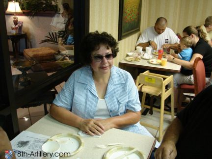 Julie Palafox in Dining Area