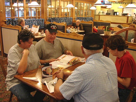 Ruben & Wife Eat With the White's