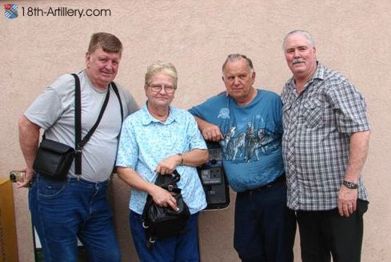Ray and Amy Larson, Larry Behrends, and Charles Martin